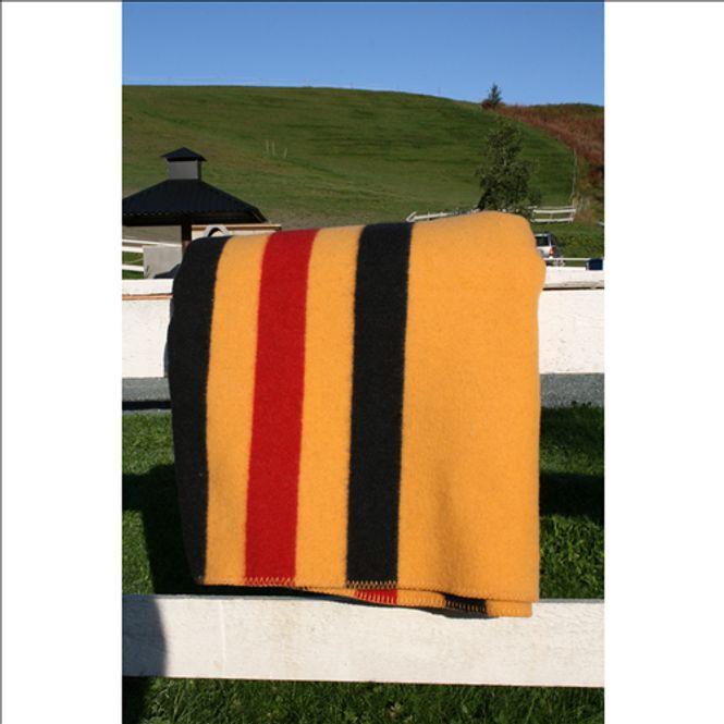 Hovedbilde Goldstripe Ullteppe XL