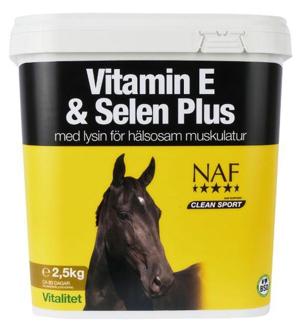 Hovedbilde NAF Vitamin E & Selen Plus 2,5 Kg