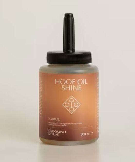 Hovedbilde Grooming DeLuxe Hoof oil Shine, Naturel 500 ml